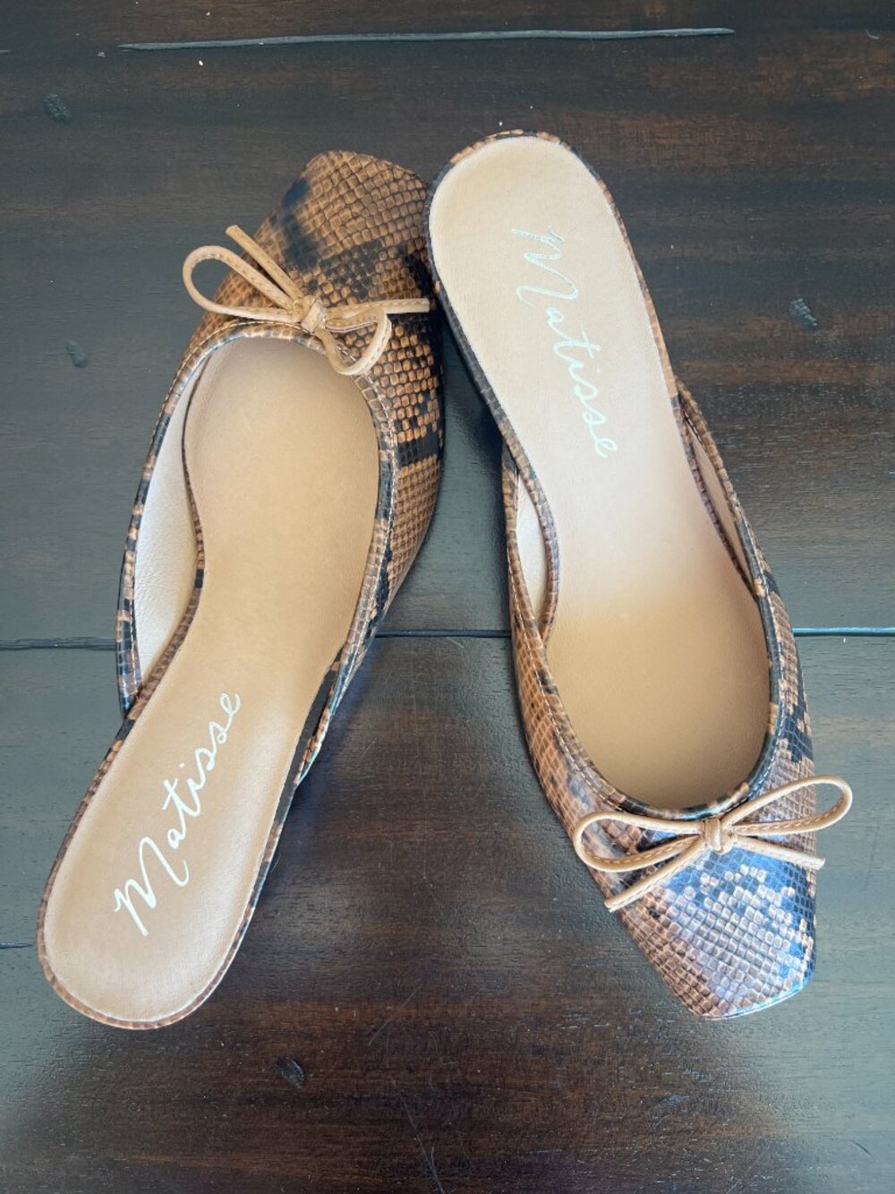 Matisse Basilio Mule in "Brown Snake"